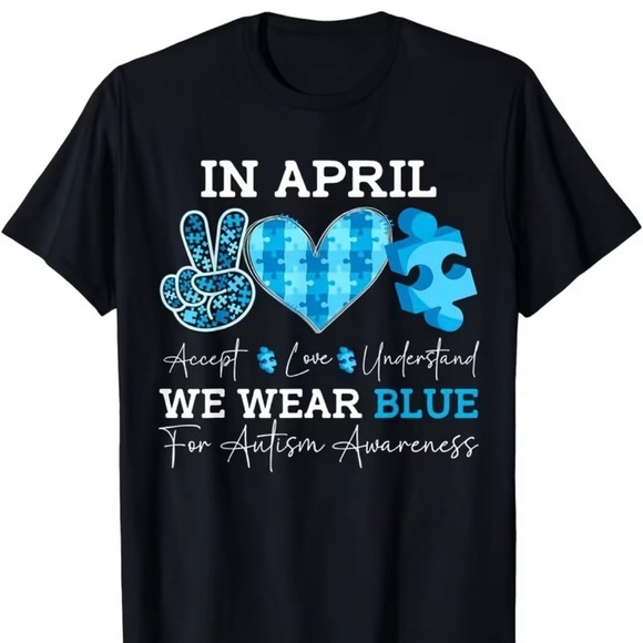 Tops - Autism Awareness Graphic T-Shirt